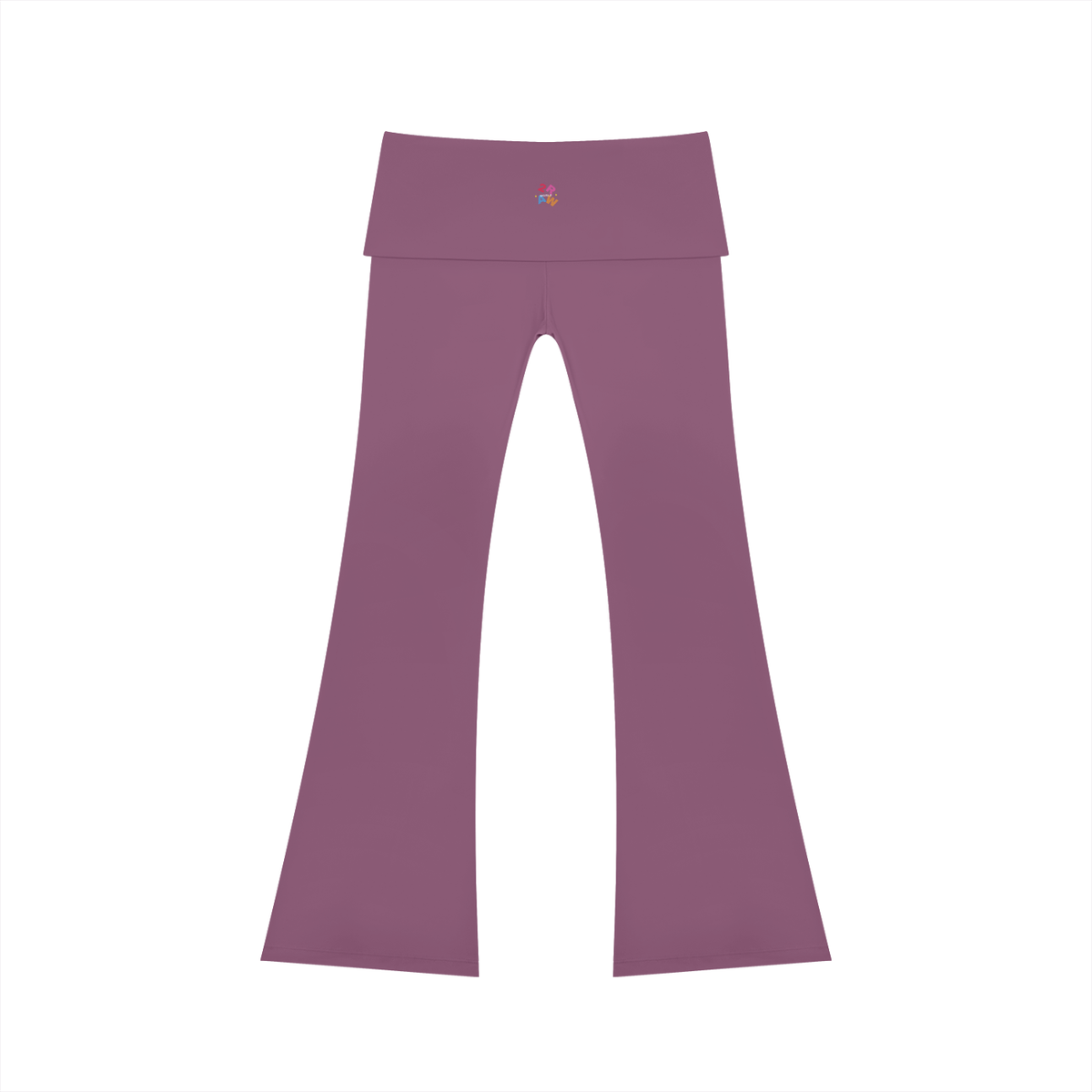 2RAW Women's Nylon Flared Yoga Pants
