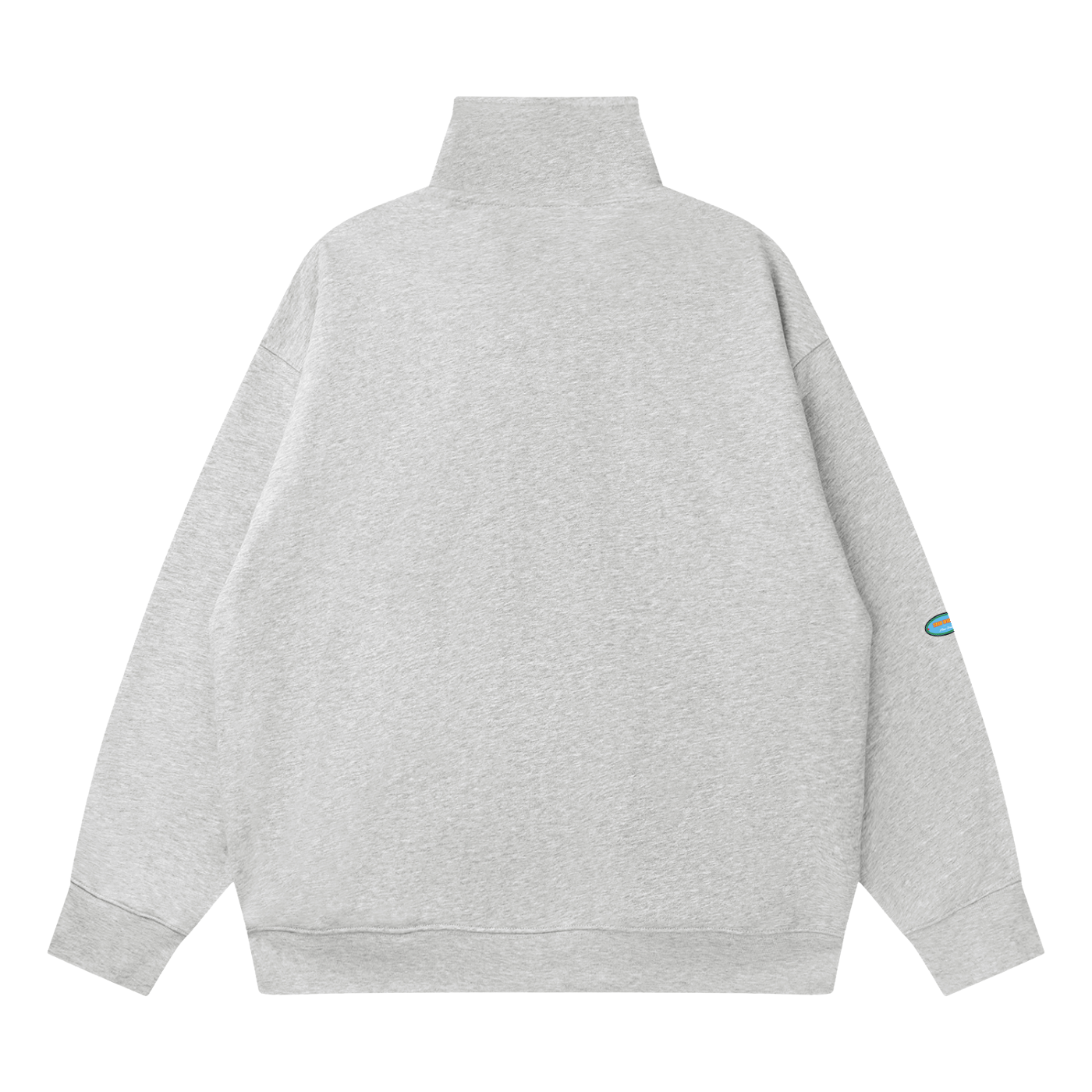 2RAW Quarter-Zip Drop Shoulder Sweatshirt