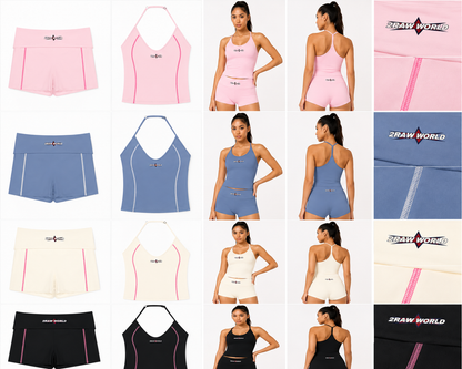 2RAW Women's Biker Set