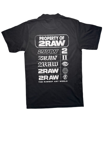 World of 2RAW Tee — Black
