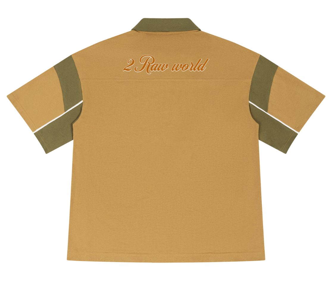 2RAW World “Twin Tigers” Polo Shirt