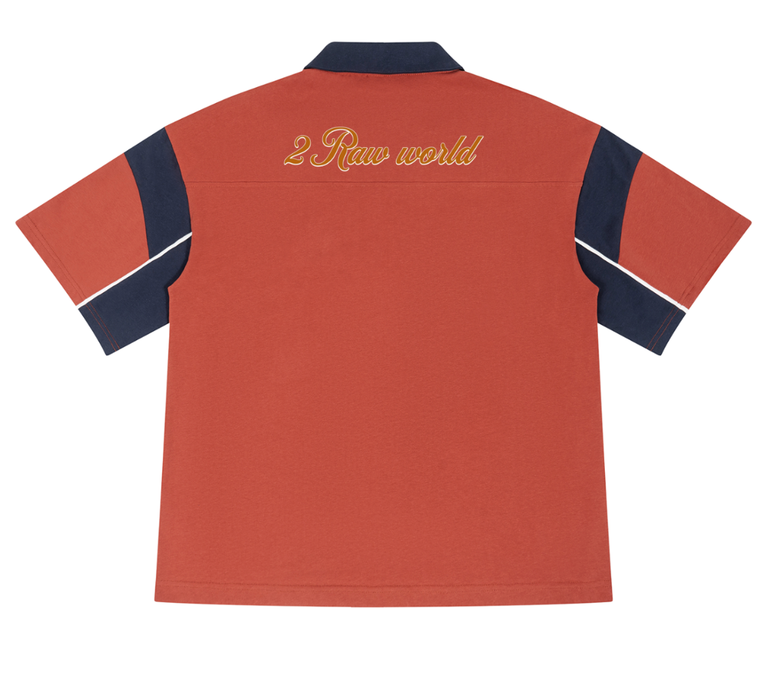 2RAW World “Twin Tigers” Polo Shirt