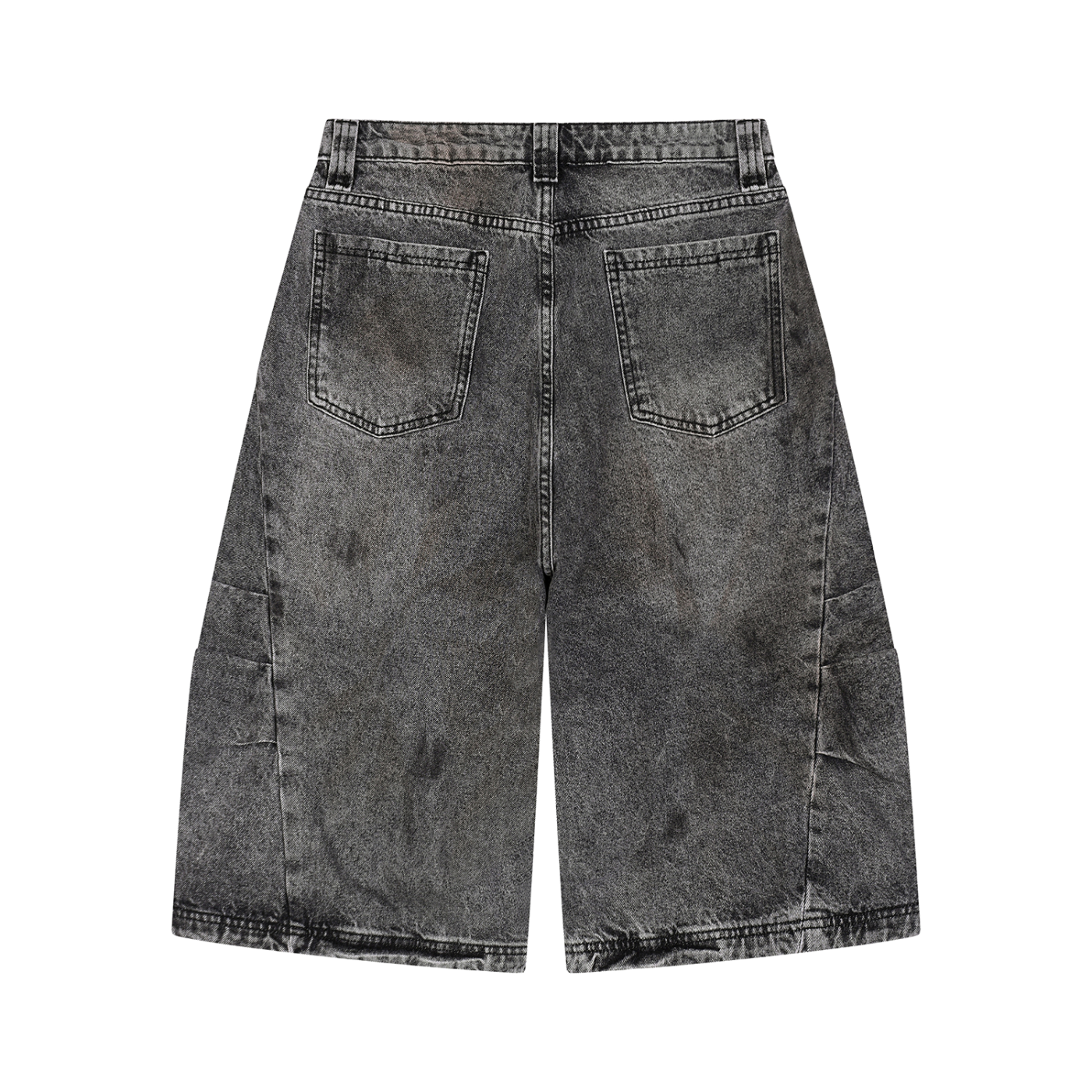 2RAW Circle Vintage Wash Short