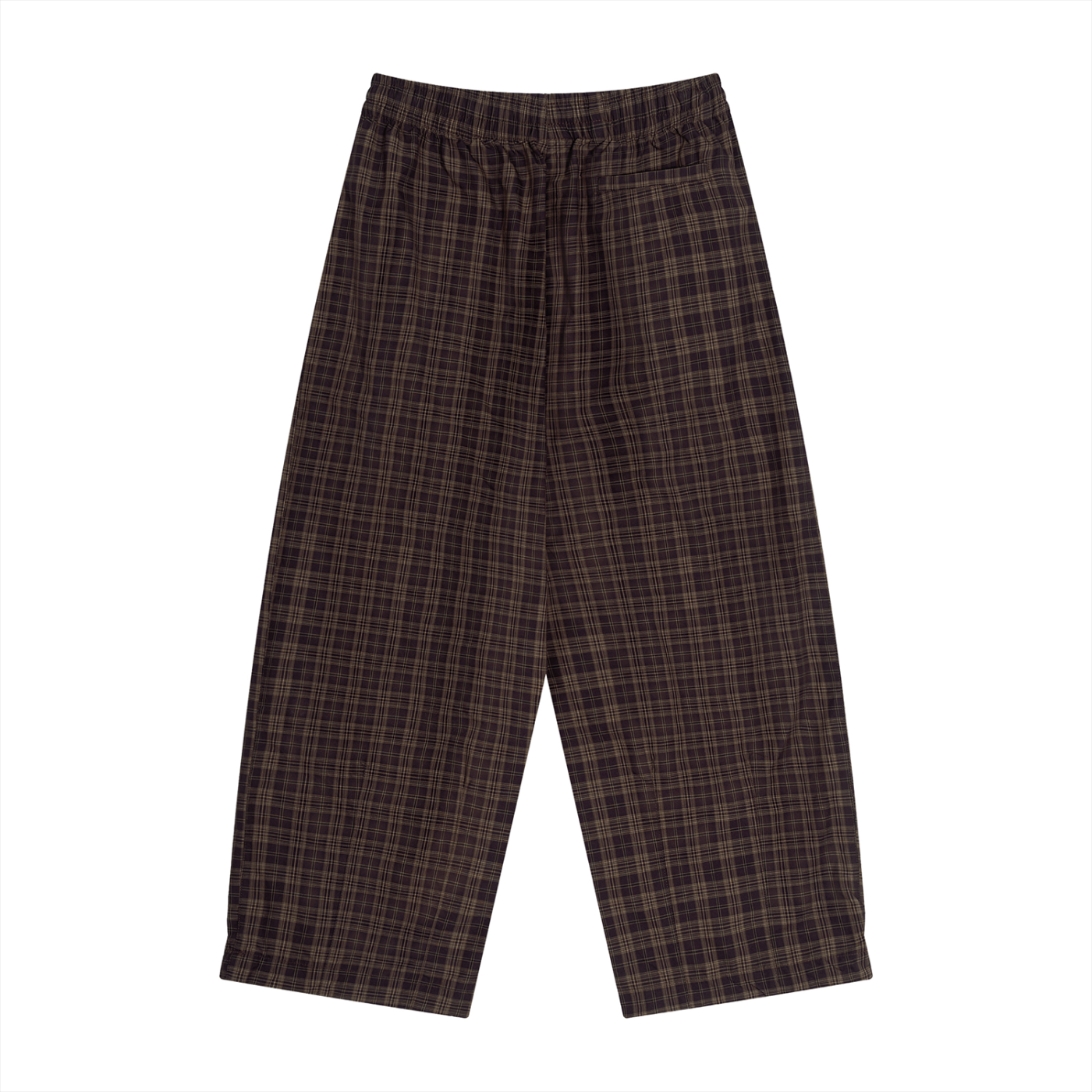 2RAW Plaid Wide Leg Pants