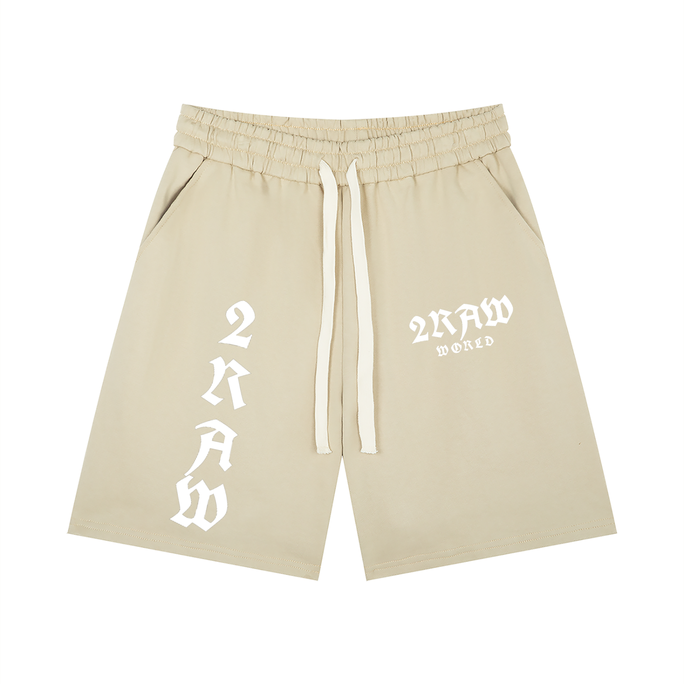 2RAW WORLD Fit Drawstring Shorts