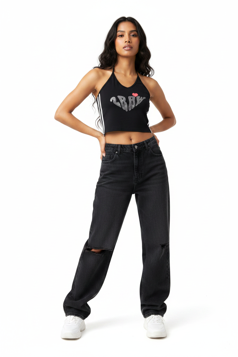 2RAW Sweetheart Halter Top
