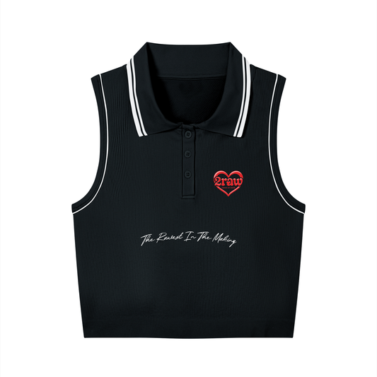 2RAW Women's Polo Yoga Tank