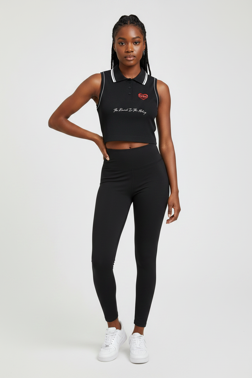 2RAW Women's Polo Yoga Tank