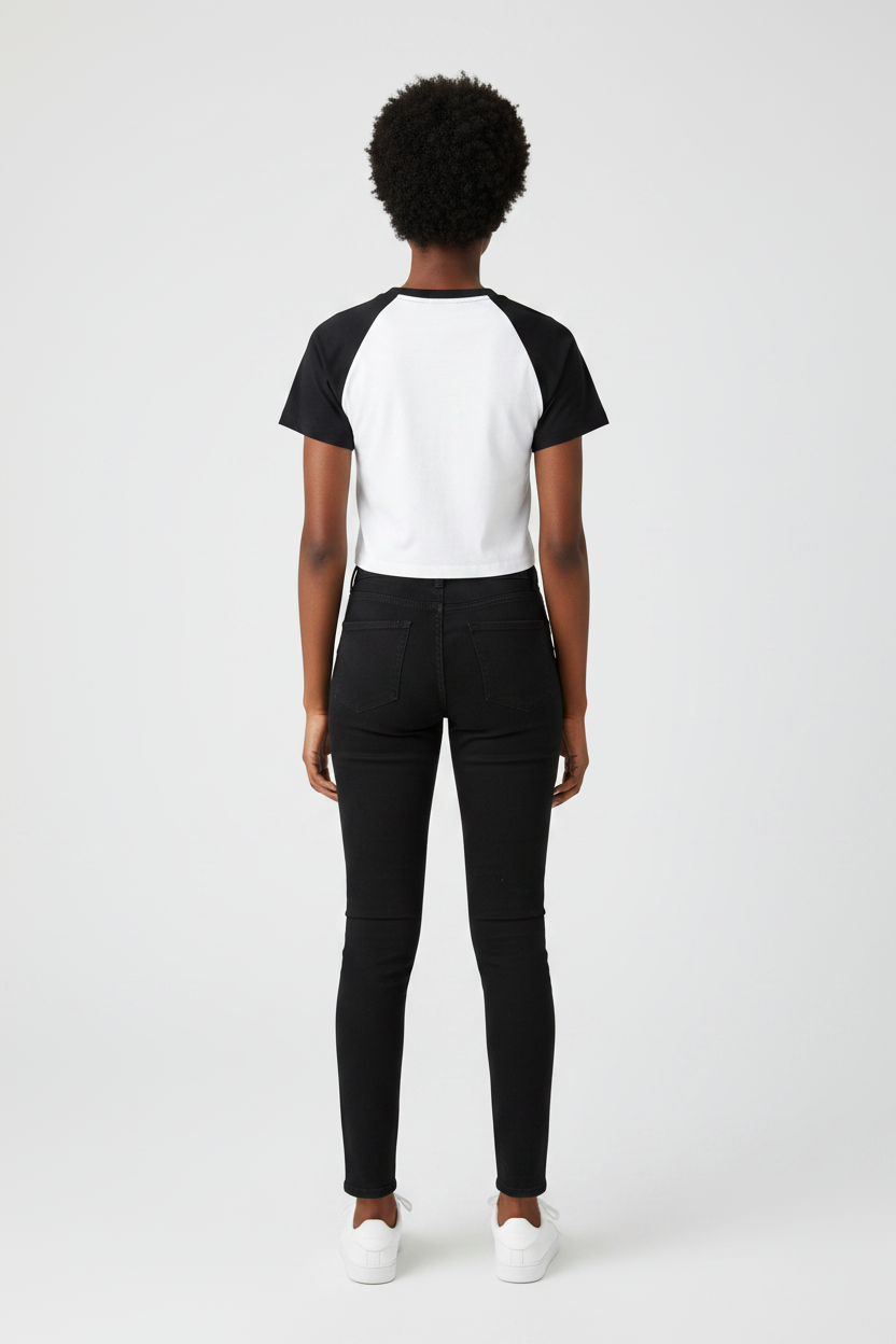2RAW Color Block Baby Tee