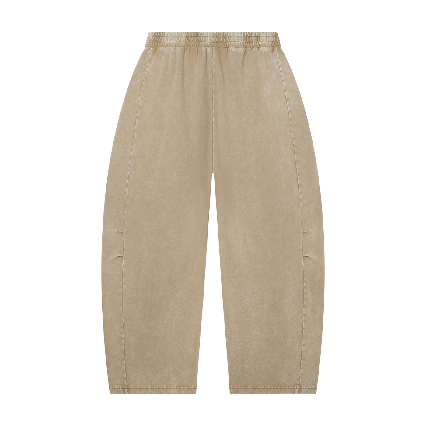2RAW Mineral Wash Barrel Leg Pants