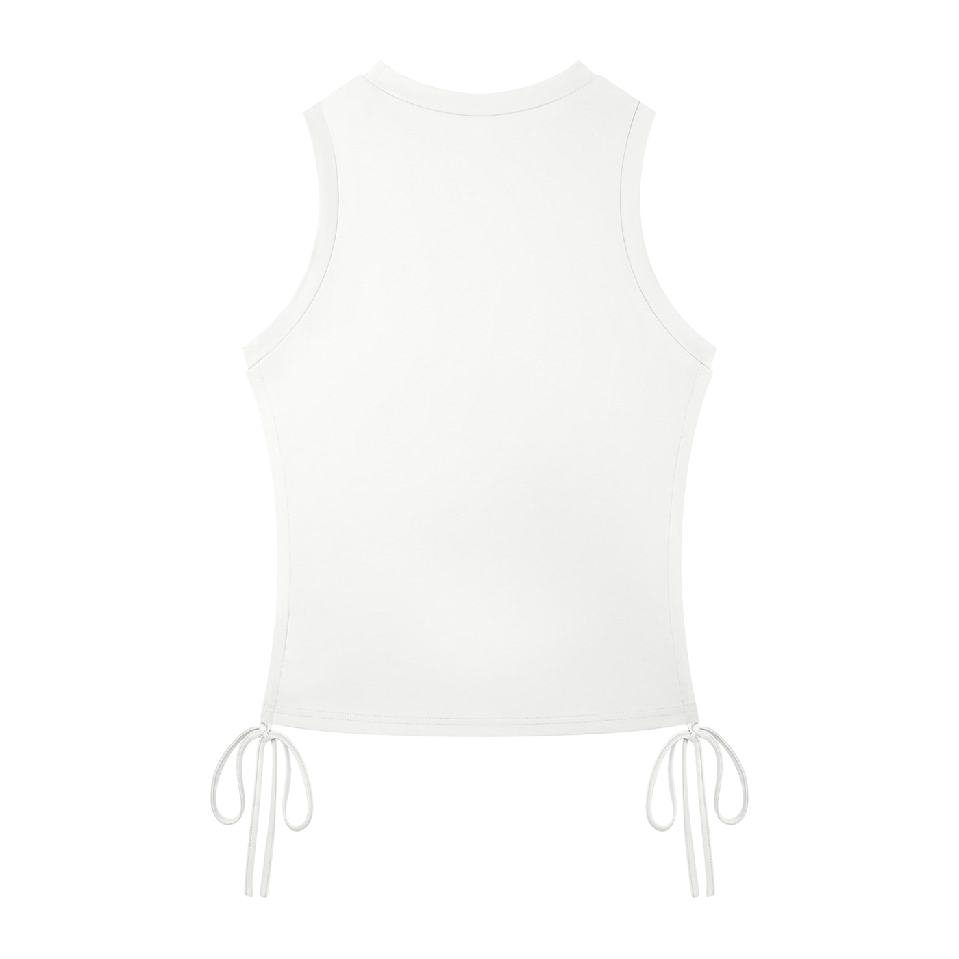 2RAW WORLD Women  Drawstring Tank Top