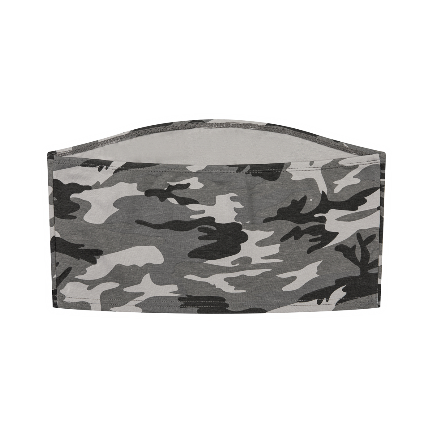 2RAW Women's Camo Cropped Tube Top