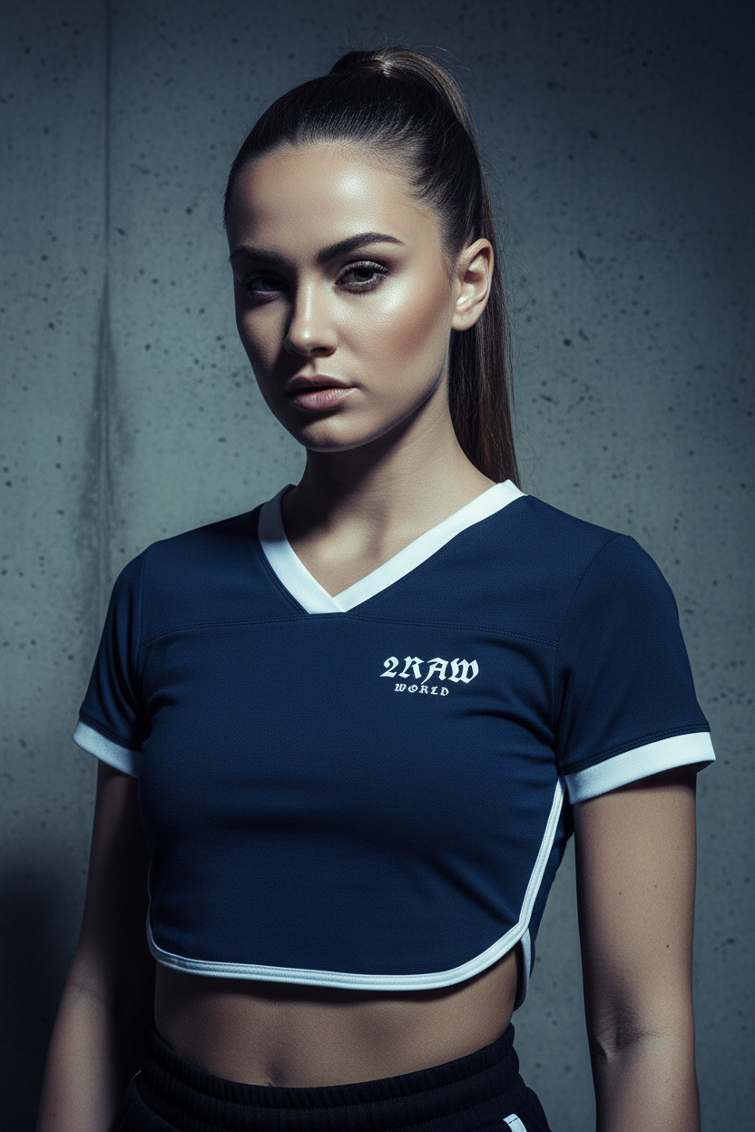 2RAW Women's Color Block Performance Tee