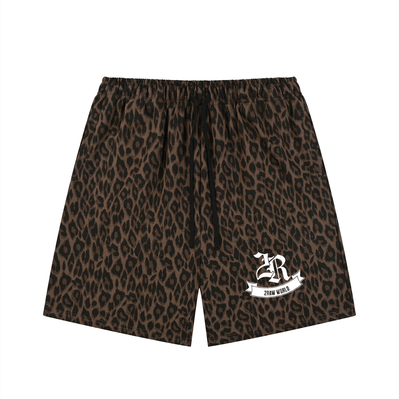 Wild Instinct Leopard Mesh Shorts