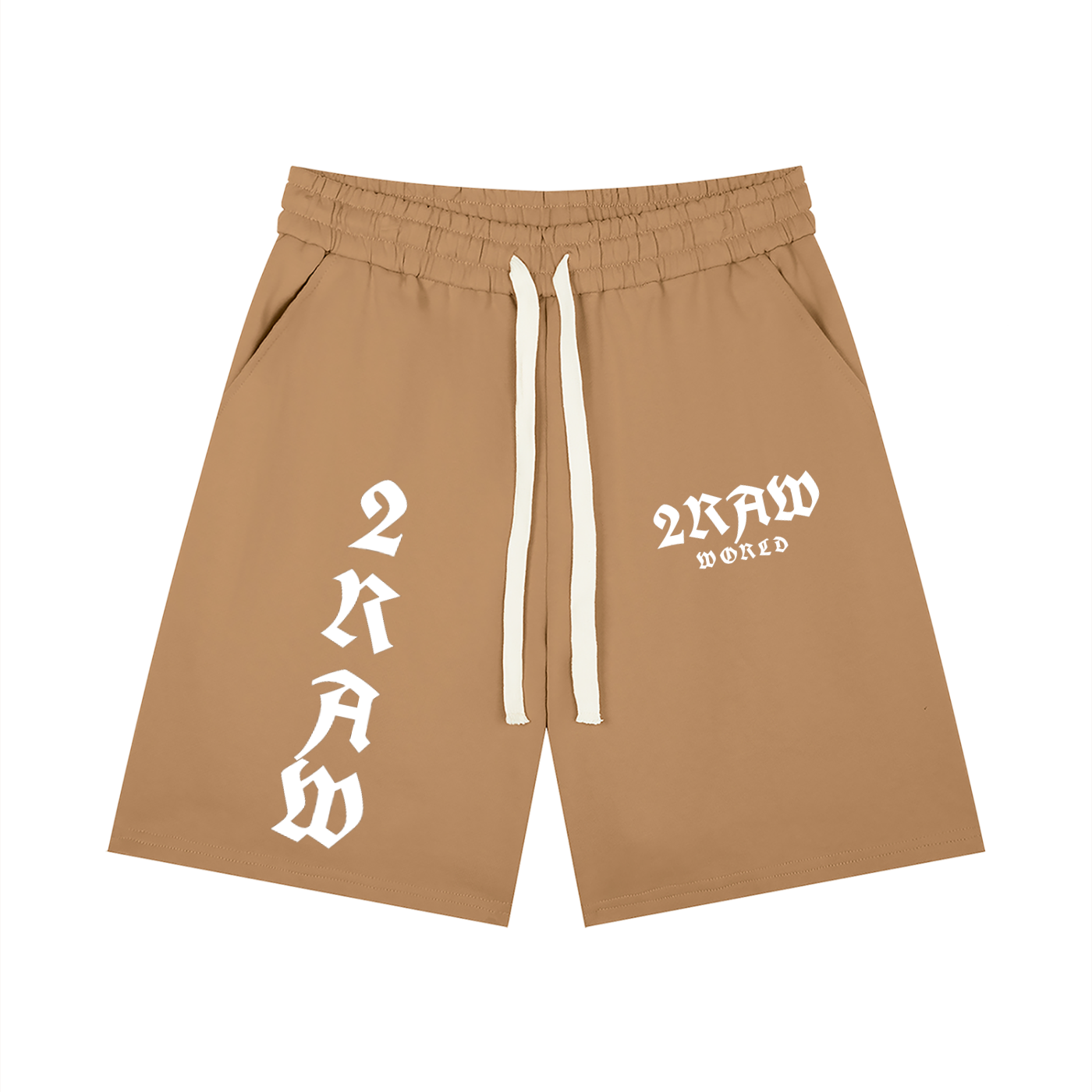 2RAW WORLD Fit Drawstring Shorts