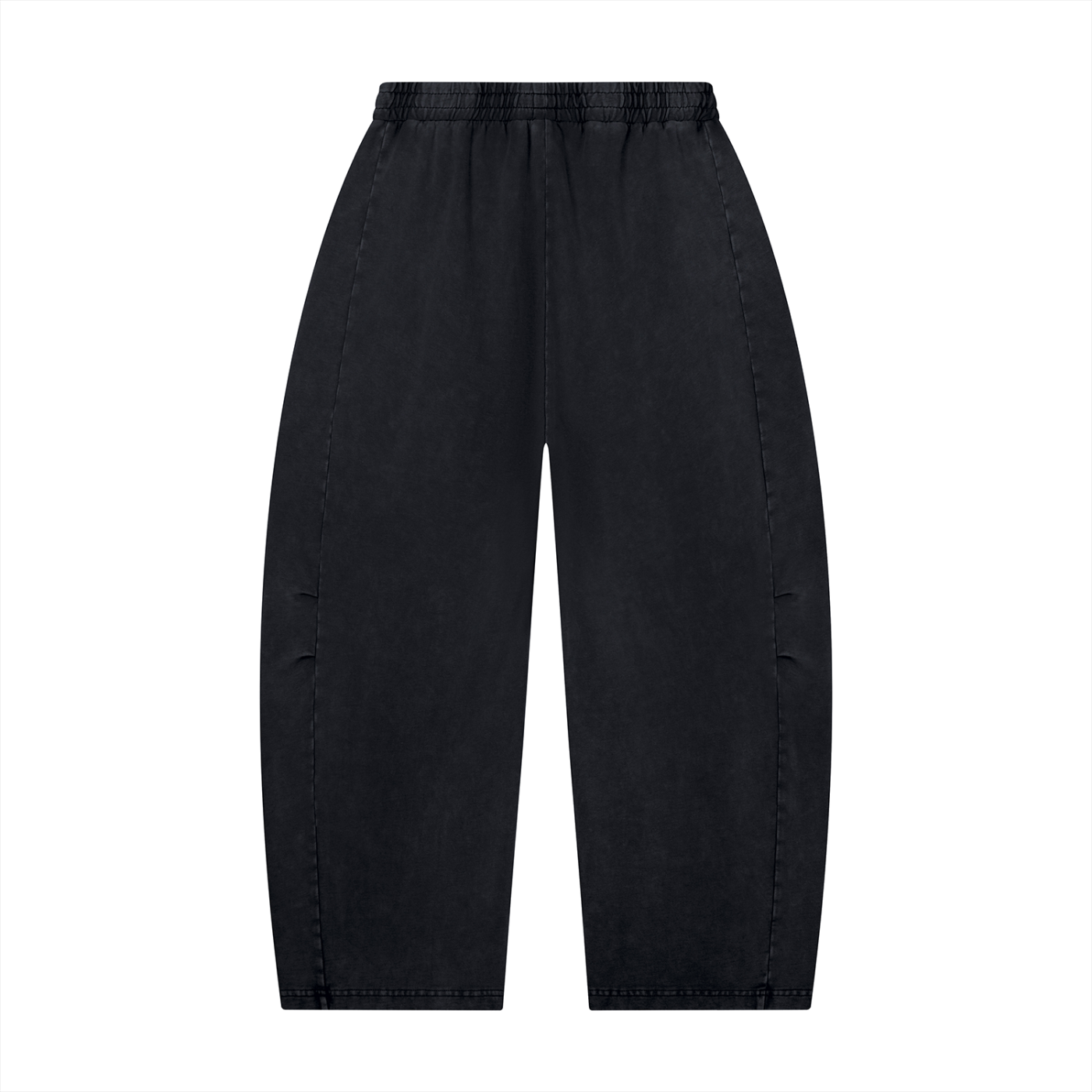 2RAW Mineral Wash Barrel Leg Pants