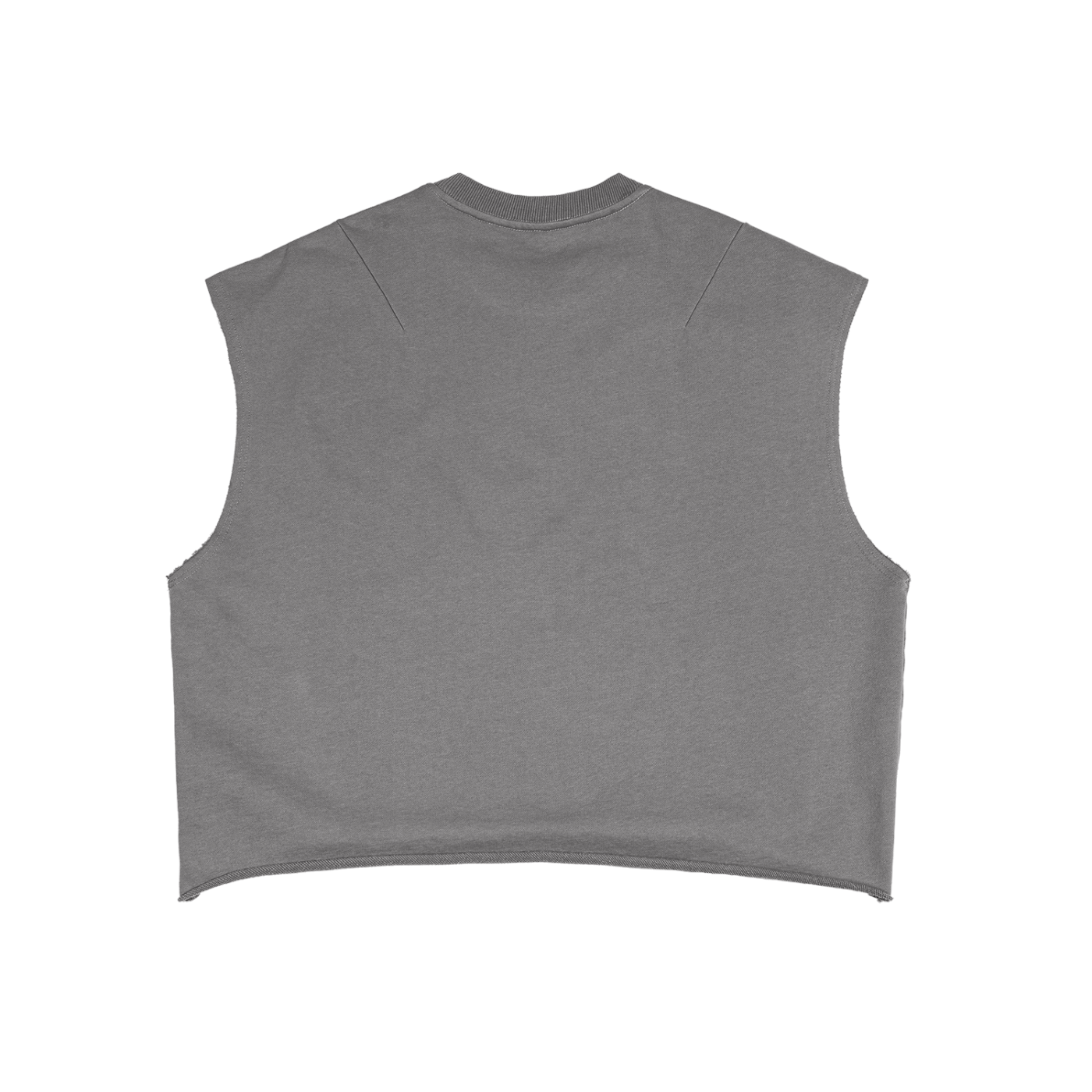 2RAW World “Twin Tigers” Cropped Muscle Tee