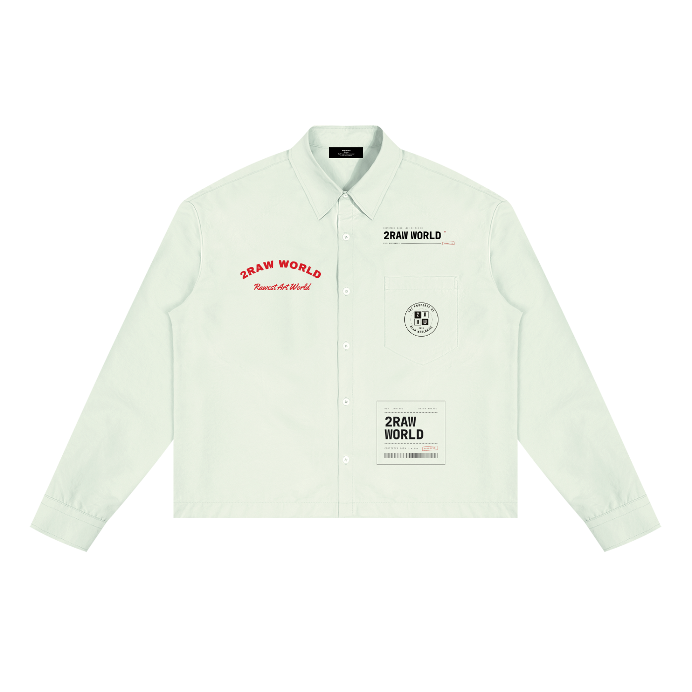 2RAW Boxy Long Sleeve Shirt