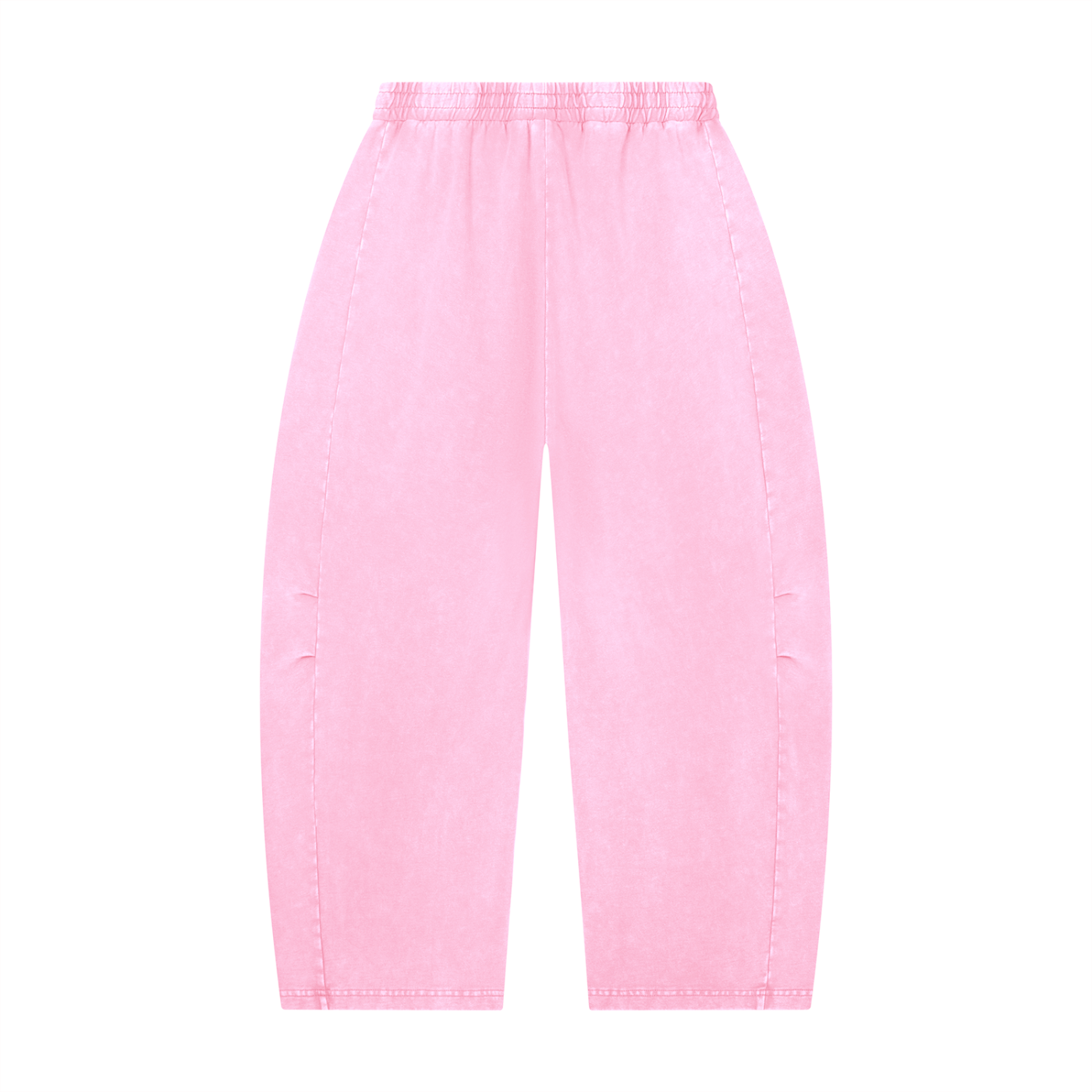 2RAW Mineral Wash Barrel Leg Pants