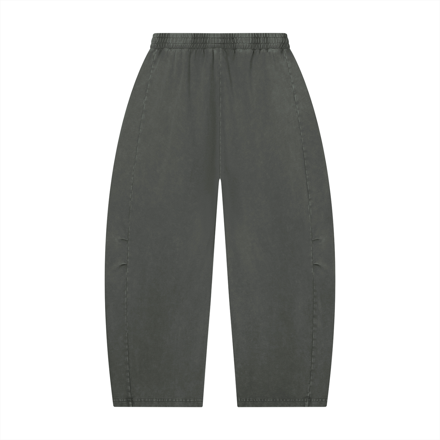 2RAW Mineral Wash Barrel Leg Pants