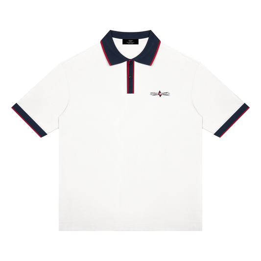 2RAW World Patchwork Polo