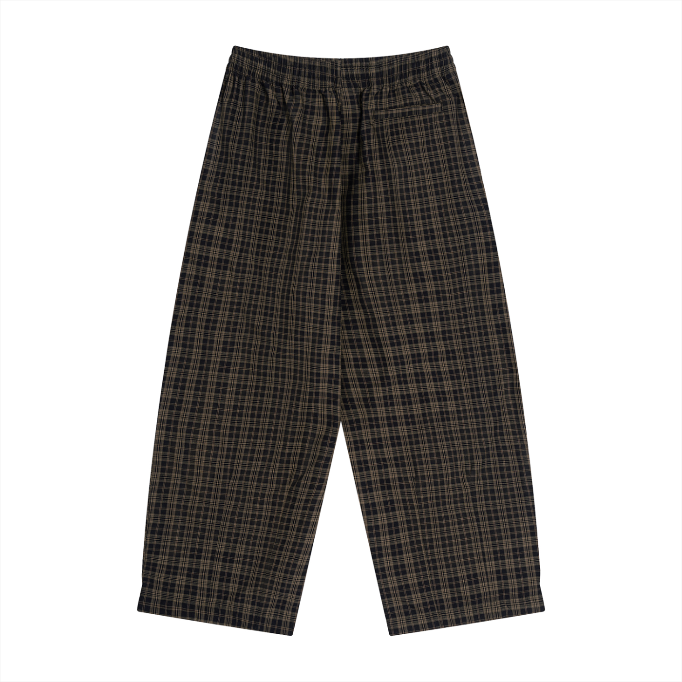 2RAW Plaid Wide Leg Pants