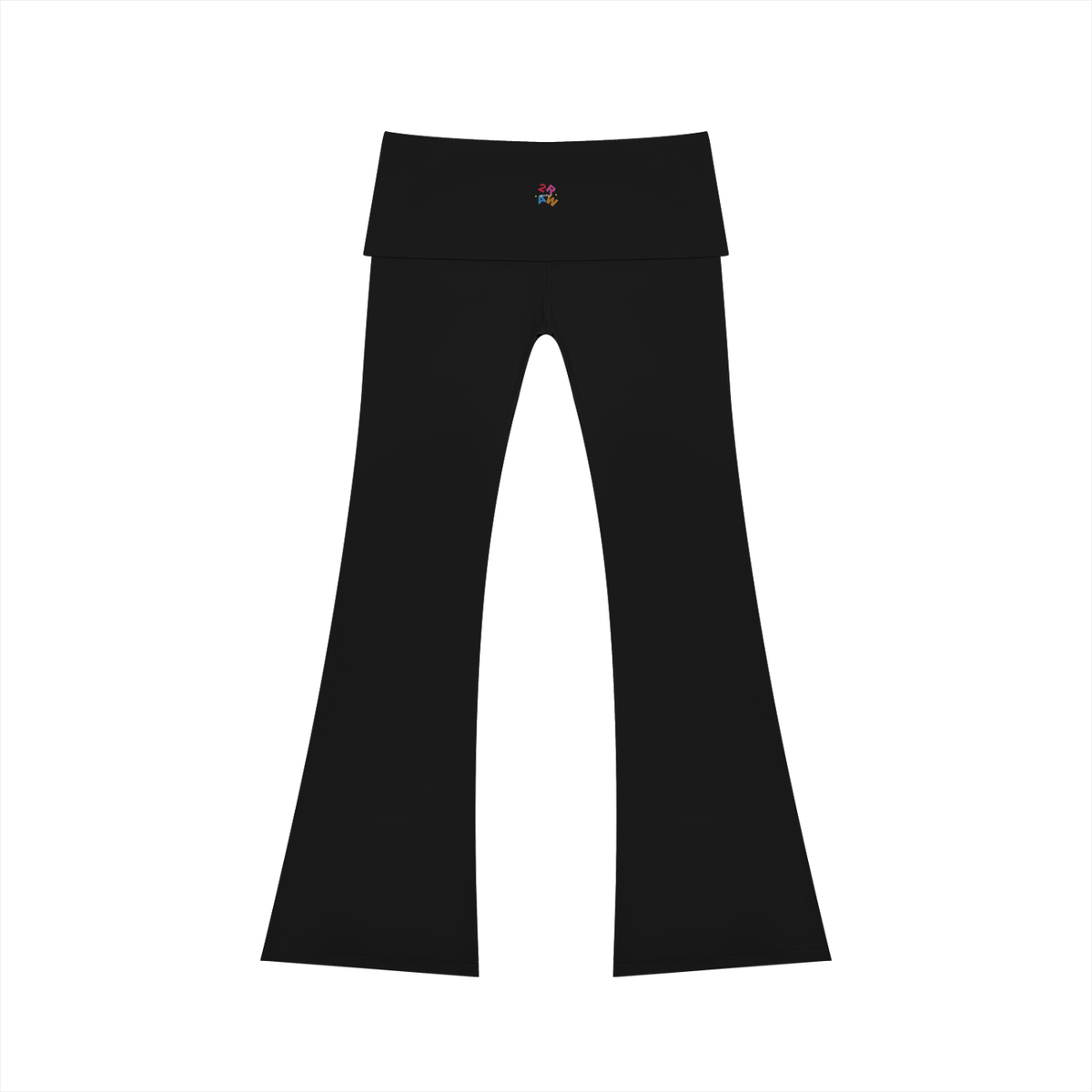2RAW Women's Nylon Flared Yoga Pants