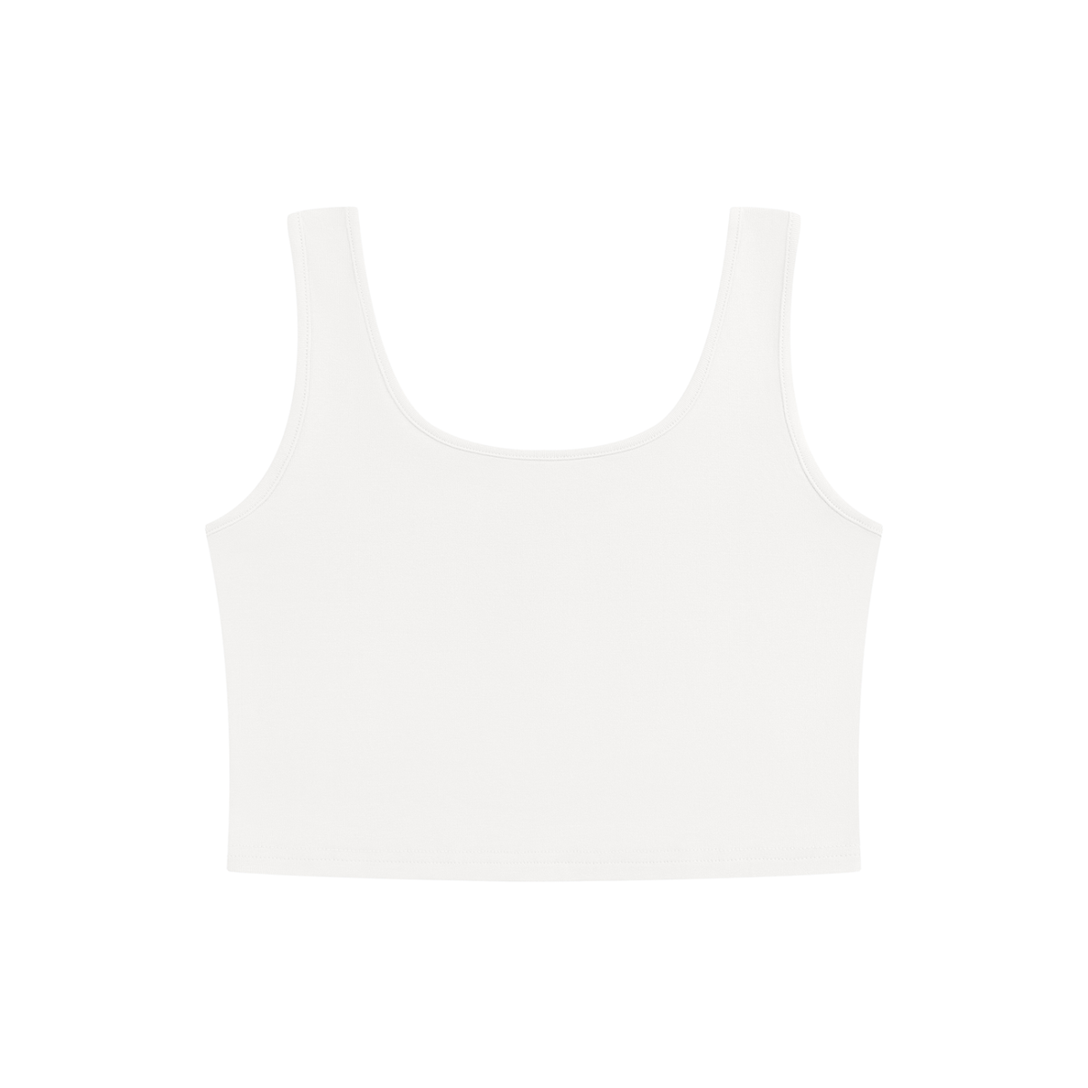 Flower Cropped Tank Top