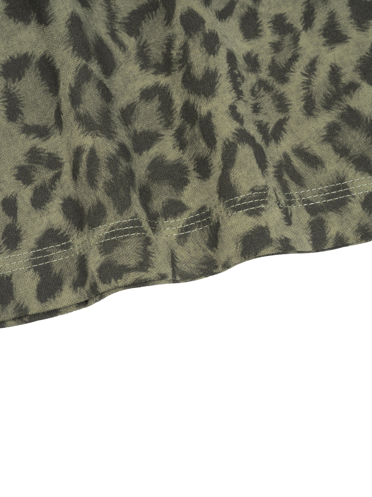 2RAW Wild Instinct Leopard Mesh Shirt