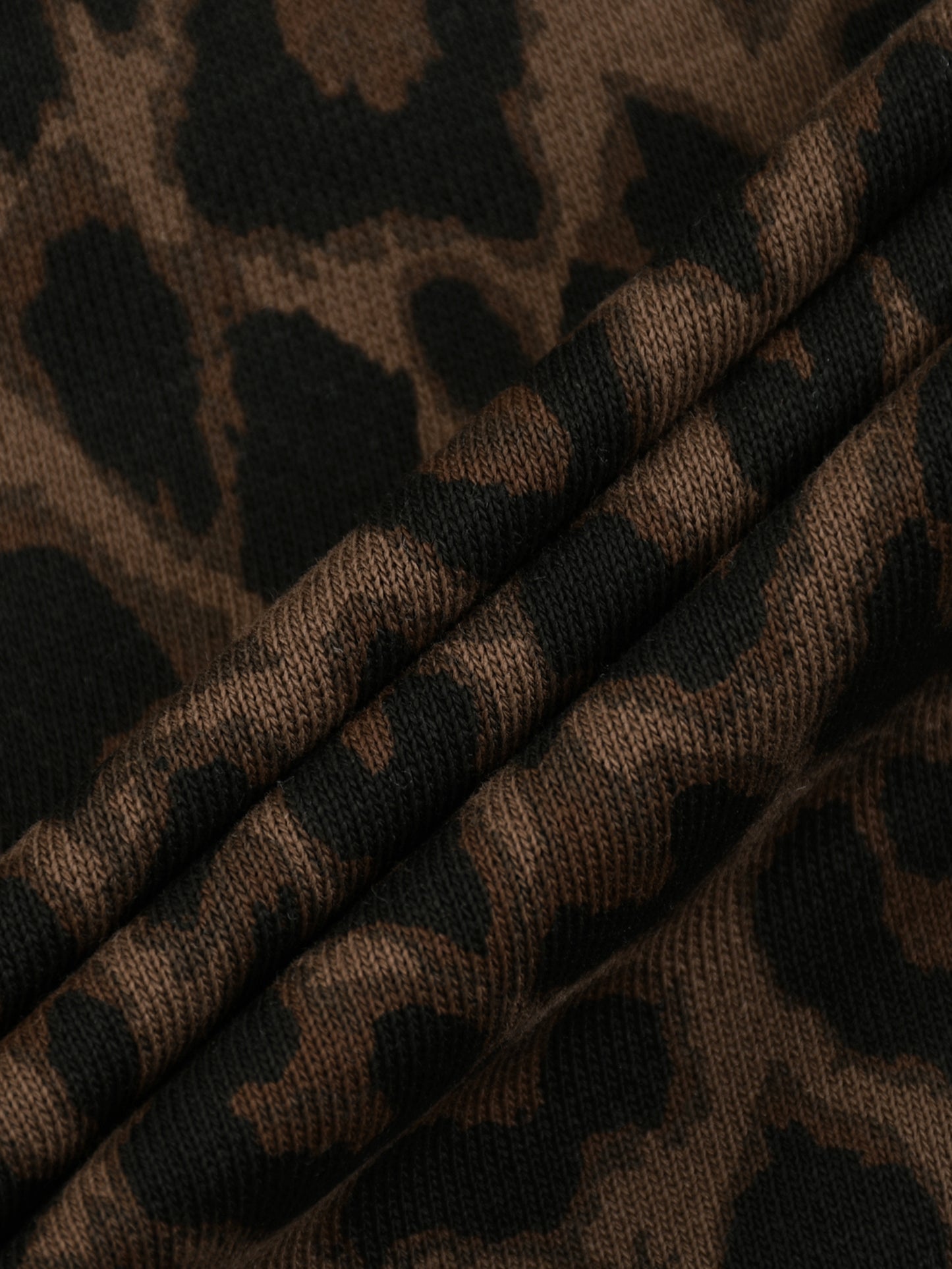 2RAW Wild Instinct Leopard Mesh Shorts